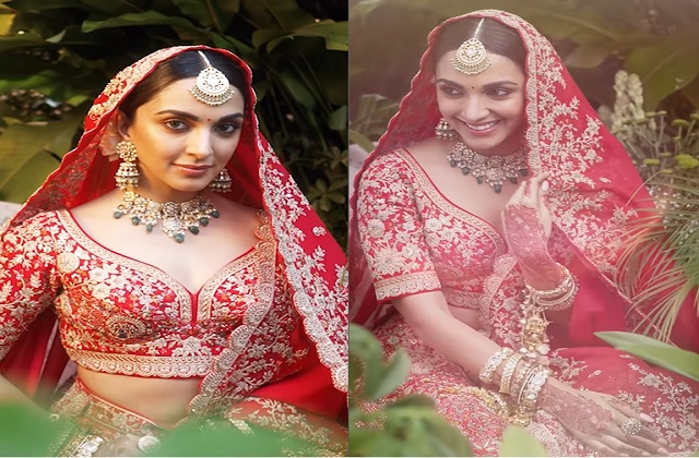 कियारा आडवाणी को दुल्हन के जोड़े में देख फैंस हुए एक्साइटेड, कहा ‘शादी की तैयारी हो रही है क्या?’ कियारा आडवाणी को दुल्हन के जोड़े में देख फैंस हुए एक्साइटेड, कहा ‘शादी की तैयारी हो रही है क्या?’